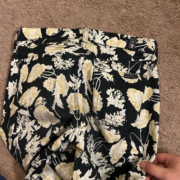 7 for all mankind floral jeans 24 - Picture 8 of 8